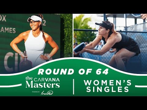 Jalina Ingram vs Caroline Trevino at the The Carvana Masters