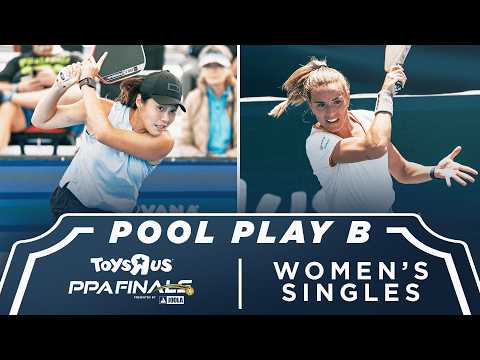 Chao Yi Wang v Judit Castillo at the Toys "R" Us PPA Finals