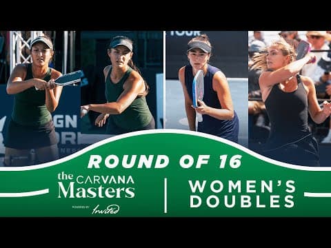 Jackie Kawamoto/Jade Kawamoto vs Angie Walker/Alex Walker at the The Carvana Masters