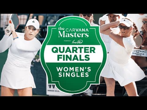 Brooke Buckner vs Liz Truluck at the The Carvana Masters