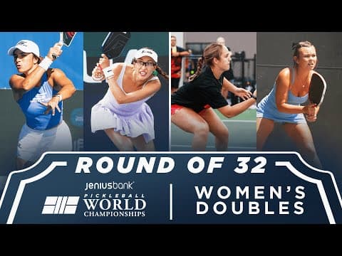Parenteau/Todd v Nelson/Morelli at the Jenius Bank Pickleball World Championships