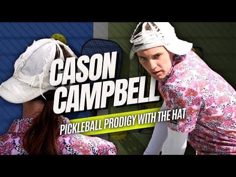 Pickleball Rising Star Cason Campbell