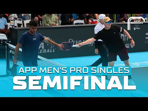 Ammar Wazir vs. Dusty Boyer in Men's Pro Singles Semifinal | APP Sacramento Open | APP Tour