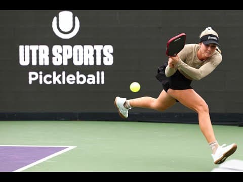 WOMEN'S PRO SINGLES: Shannon Pretorius v Sofia Sewing I 2025 APP Vlasic Classic Semi