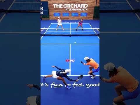 When Irina Tereschenko enters a hands battle, she ends it on her terms 💥 #pickleball