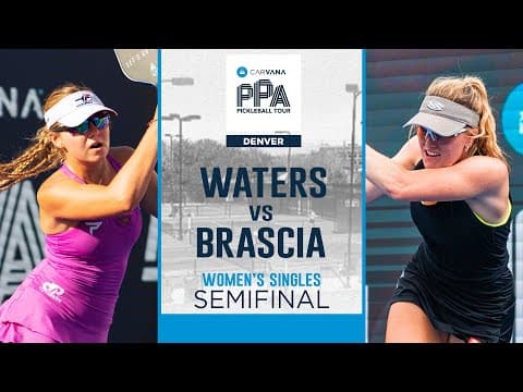 ALW takes on Mary Brascia in the Singles Semi at Denver Open