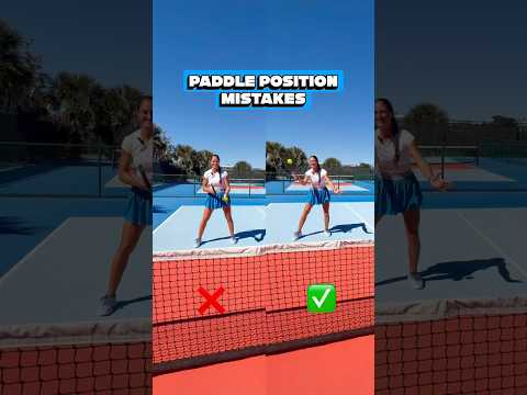 No more lazy paddles, folks! #pickleball #pickleballtips