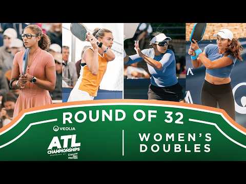 Irvine/Castillo v Parker/Gecheva at the Veolia Atlanta Pickleball Championships