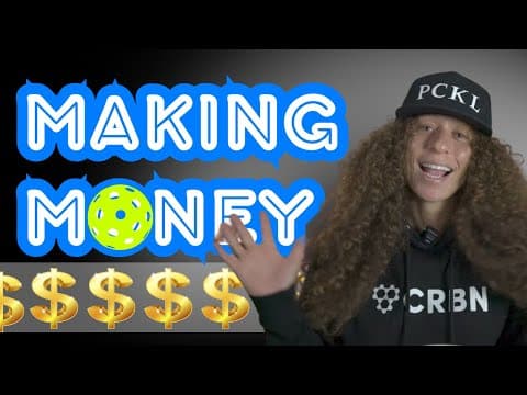 THREE ways pro pickleball players make money!!🚀🚀