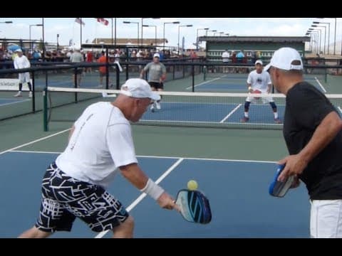 Nationals Pickleball-50+5.0MD 1/16 Final Joe Nguyen/R Coleman v Tony Tollenaar/Michael Gates part