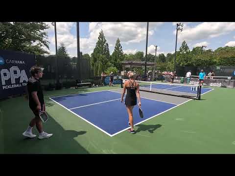 2024 Atlanta Slam PPA / Mix Pro Qualifiers / Foster, Bates -vs- Helmuth, Helmuth (?) / Game 2