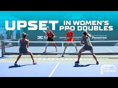 Women's Pro Doubles Final - Shelby Bates & Sofia Sewing Defeat Beat Megan Fudge & Jill Braverman