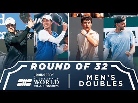 Alshon/Daescu v Delgado/Roddy at the Jenius Bank Pickleball World Championships