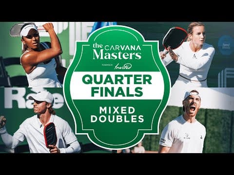 Black/Alshon vs Fahey/Staksrud at the The Carvana Masters