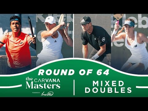 Tellez/Buckner vs Hewett/Bouchard at the The Carvana Masters