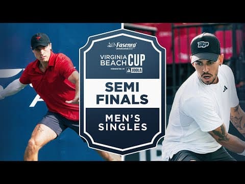 Christian Alshon v Jaume Martinez Vich at the Fasenra Virginia Beach Cup presented by Joola