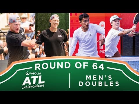 Cincola/Di Laura v Lohani/Nemoff at the Veolia Atlanta Pickleball Championships