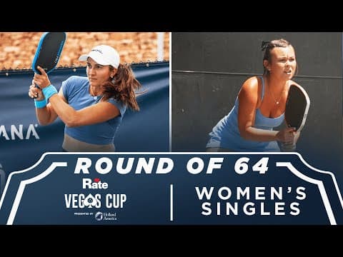 Christa Gecheva v Giovanna Morelli at the Rate Vegas Cup presented by Holland America