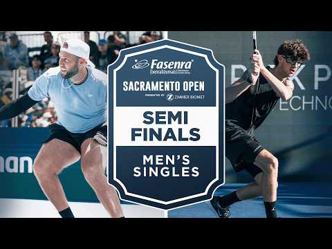 Jack Sock v Zane Ford at the Fasenra Sacramento Open