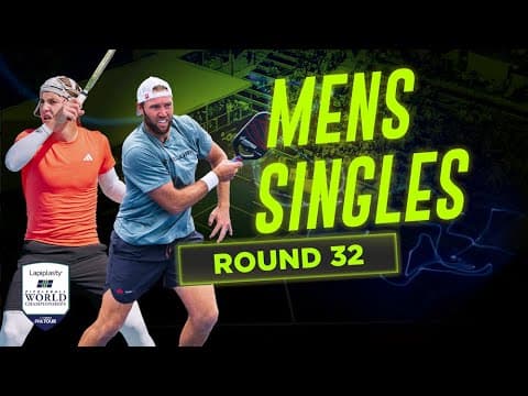 Jack Sock v Cason Campbell at the Lapiplasty Pickleball World Championships
