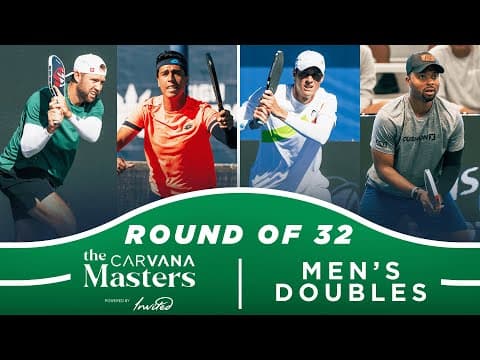 Sock/Tellez vs Bellamy/Young at the The Carvana Masters