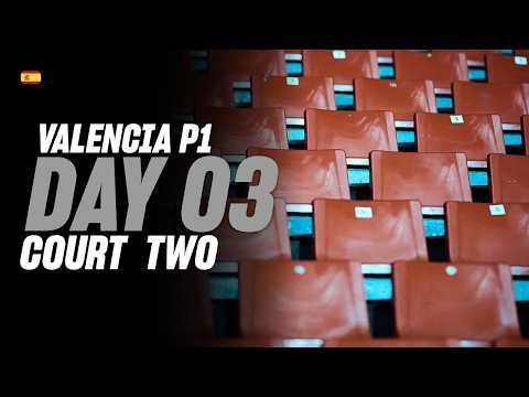 (Replay) Valencia Premier Padel P1 🇪🇸🎾: Court 2 (🇪🇸) (June 10th - Part 1)