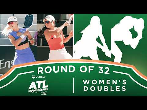 Waters/Bright v Wang Beckvall/Huang at the Veolia Atlanta Pickleball Championships