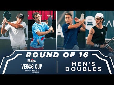 Johnson/Frazier v Navratil/Ford at the Rate Vegas Cup presented by Holland America