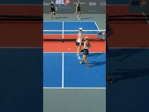 When Pickleball Meets Gymnastics! #shorts #pickleball