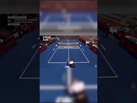 Genie Bouchard vs Dominique Schaefer
