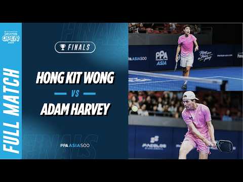 Hong Kit Wong vs Adam Harvey - Men's Singles Final | Leapmotor Singapore Open 2026