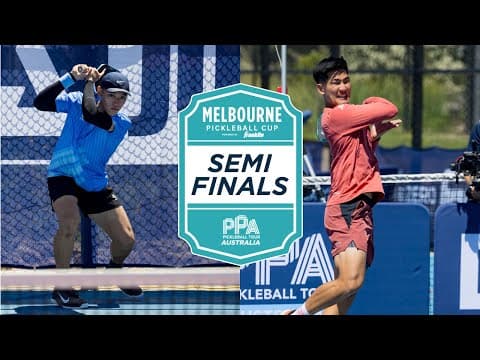 Hien Truong vs Jimmy Liong at the Melbourne Pickleball Cup | Semi Final Match