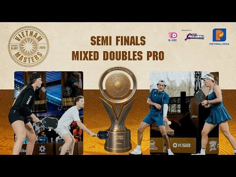Bán kết đôi Nam Nữ Pro I Jack Munro - Megan Fugde vs Joseph Wild - Danni Elle Townsend