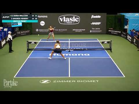 Daria Walczak vs Amanda Hendry | APP Vlasic Classic Daytona Beach | Pickleball