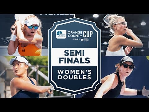 Waters/Bright v Dizon/Humberg at the Select Medical Orange County Cup