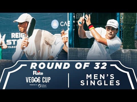 Ben Johns v Tom Protzek at the Rate Vegas Cup presented by Holland America
