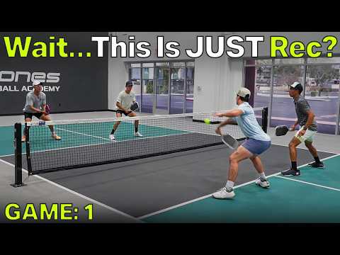 Ge/Lee VS. Nemoff/Briones: Men’s Pro Doubles Pickleball