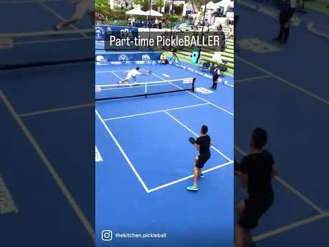 The Pickleball world is lucky that Gabriel Joseph has a job