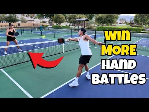 Instructional Pickleball | Hand Speed Training Day ft. Domenika Turkovic