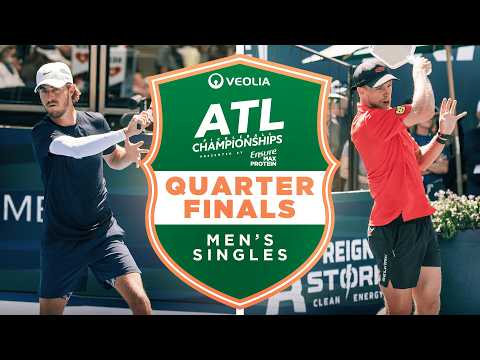 Hunter Johnson v Rafael Lenhard at the Veolia Atlanta Pickleball Championships