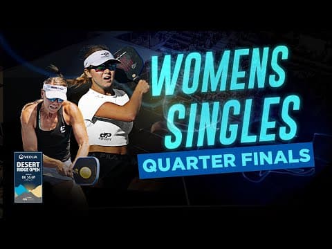 Anna Leigh Waters v Lina Padegimaite at the Veolia Desert Ridge Open
