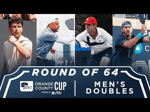Delgado/Deakin v Querrey/Burrows at the Select Medical Orange County Cup