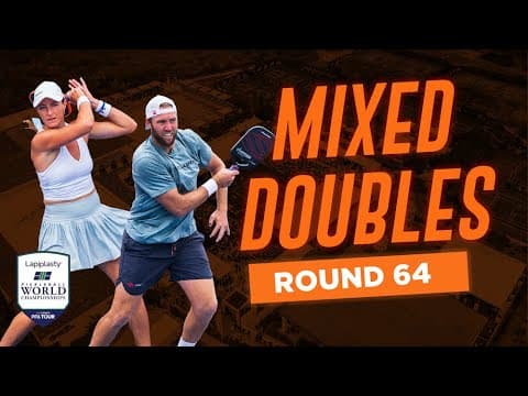Smith/Sock v Klokotzk/Blaszkewycz at the Lapiplasty Pickleball World Championships