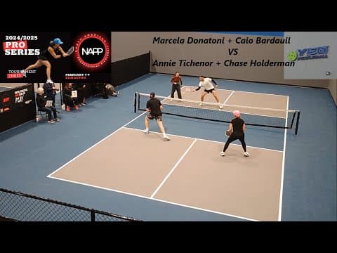 North America Pickleball Pro | Marcela Donatoni + Caio Bardauil VS Annie Tichenor + Chase Holderman