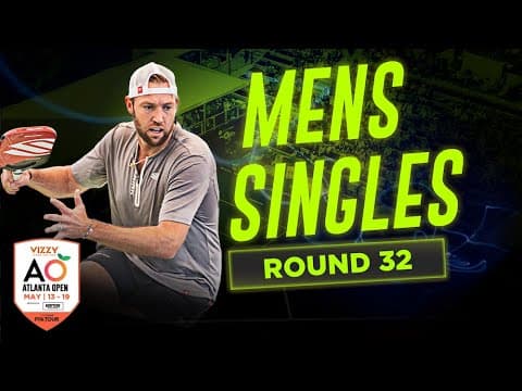 Jack Sock v Dave Bacalla at the Vizzy Atlanta Open Presented by Acrytech