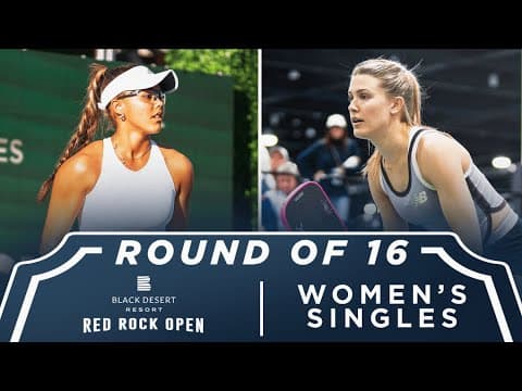 Genie Bouchard v Jalina Ingram at the Red Rock Open