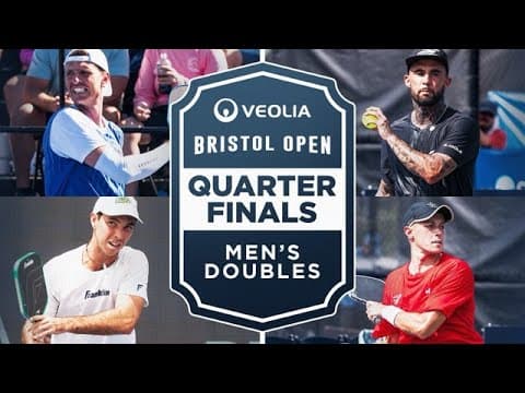 Daescu/Johnson v McGuffin/Freeman at the Veolia Bristol Open