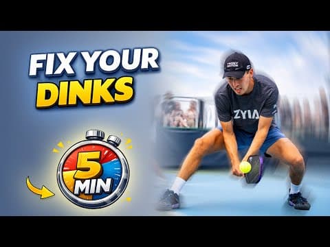 Fix Your Forehand Dink FAST — A Pro Pickleball 5-Minute Fix