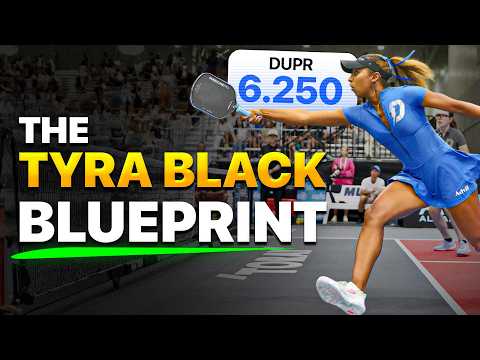 On-Court Masterclass with World #5 Tyra Black (Her hands are crazy!!)