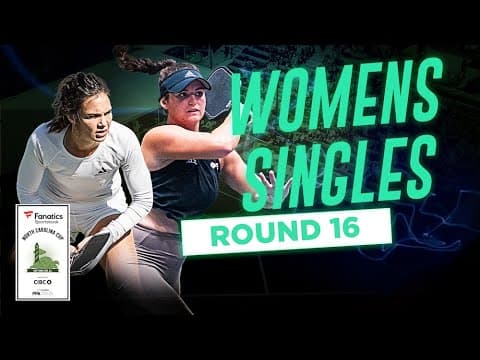Lea Jansen vs Taylor Garcia at the Fanatics Sportsbook North Carolina Cup